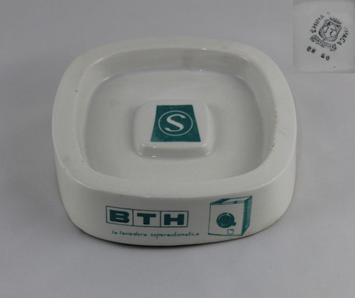 Cendrier porcelaine ibero - cendrier, en