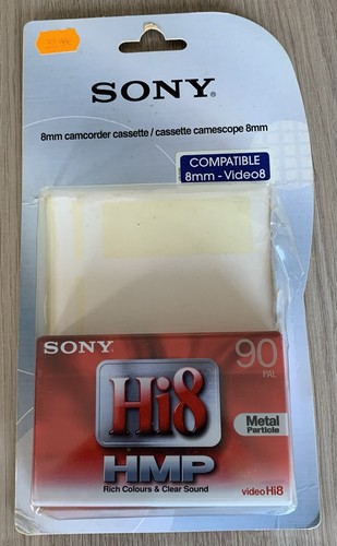 Cassette sony hi8 hmp - cassette, 90