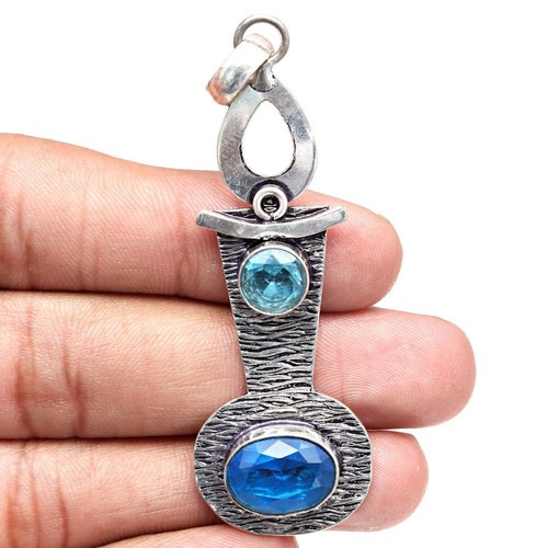 Pendentif pierre précieuse