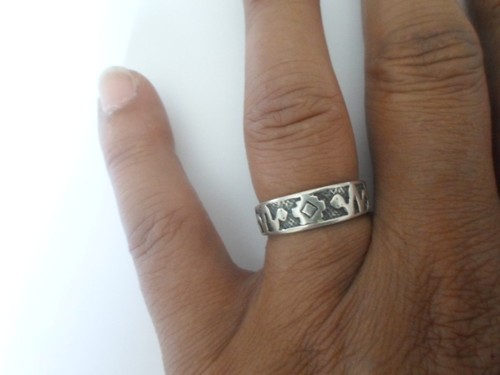 Bague argent massif - bague,
