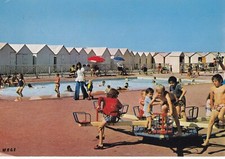 Carte postale 10x15cm postcard CAYEUX-SUR-MER les jeux timbrée 1976