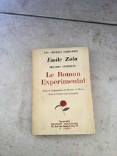 ŒUVRES  COMPLETES EMILE ZOLA