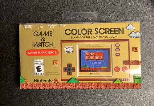 Nintendo game watch super - nintendo,