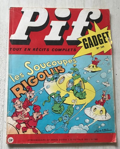 Magazine pif gadget - ancien, n°