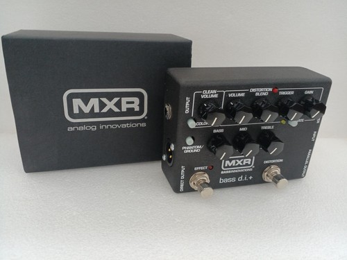 Mxr m80 bass - +, preamp