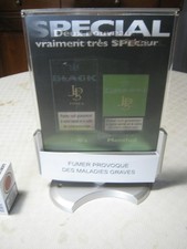 présentoir publicitaire cigarettes jps