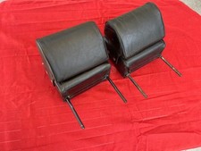 2 APPUIS-TETES CUIR NOIR