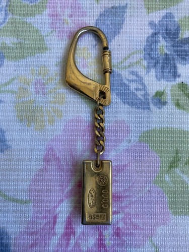 Ancien porte clef dore renault - porte,