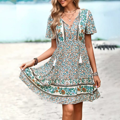 Robe femme courte élégante - robe,