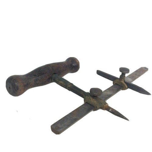 Compas coupe cuir rondelles - compas,