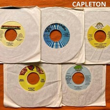 Collection de disques vinyles reggae Capleton 5 pièces d'occasion Jamming Jam...