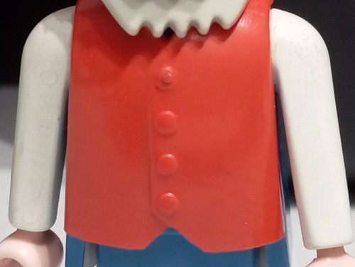 Veste ancienne playmobil rouge - ancienne,