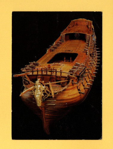 Maquette une coque - d'une, d'un