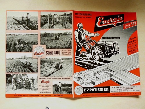 Prospectus energic motoculteur - prospectus,