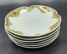 6x Assiettes à Dessert en Porcelaine de ROSENTHAL-GERMANY, Modèle Studio Linie