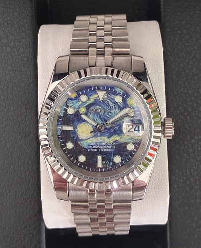 Montre seiko mod van - gogh,