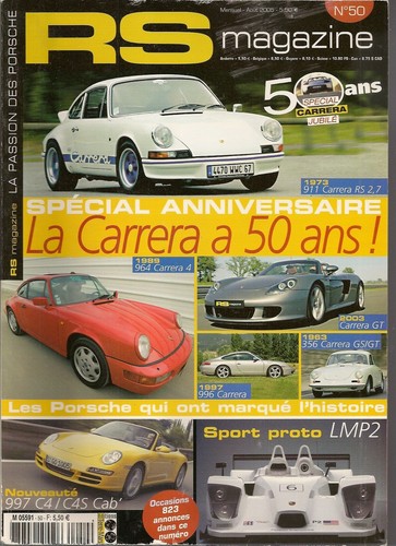 Magazine porsche carrera - 50,