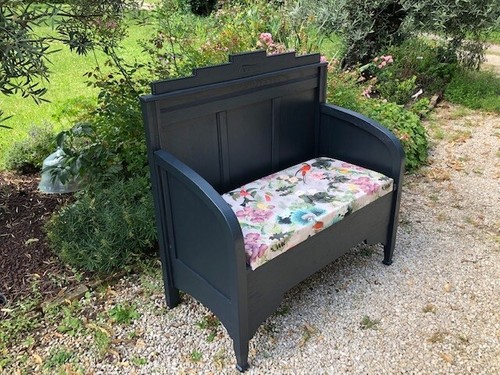 Banc bois ancien - bois, très