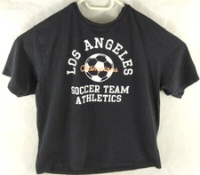 Tex T shirt Men Nightwear Size XXL Los Angeles Soccer Team Tracked Shipping