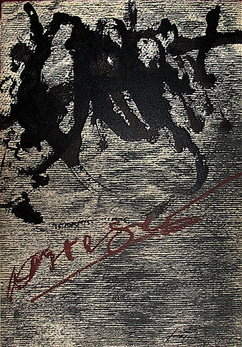 Antoni tapies lithographie - antoni,