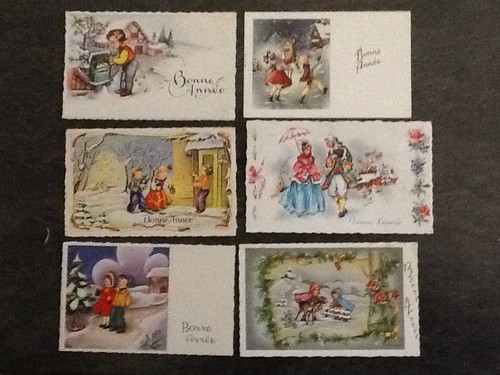 Lot petites cartes - 6,