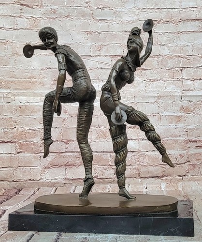 Chiparus bronze elegant dance - bronze,