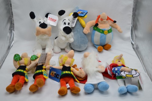 Gros lot peluches astérix - 9,