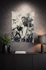 Tableau Goldorak Actarus Alcor