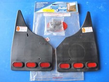 Jeu de bavettes avant avec catadioptres R-B pour Citroën Evasion tous types