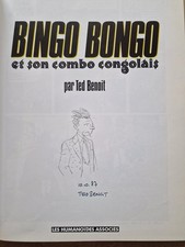BD dédicacée  Bingo Bongo de