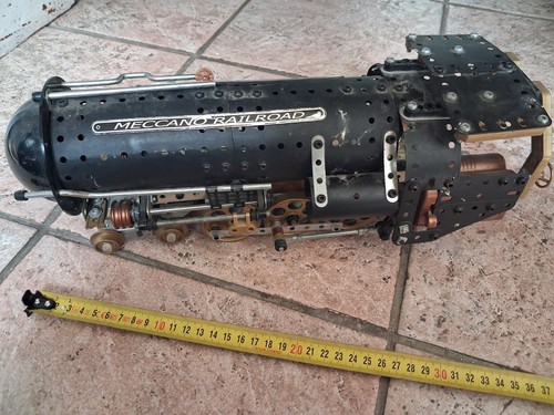 Locomotive meccano railroad - meccano,
