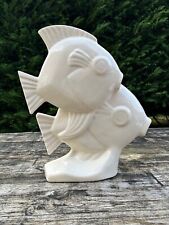 Poissons couple blanc en