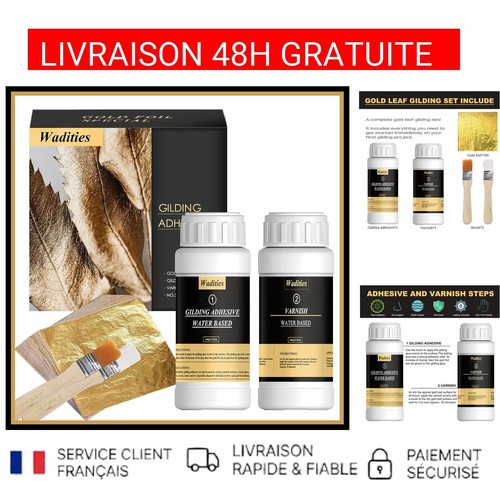 Kit dorure feuilles - dorure, d'or