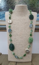 Bijoux Femme C114 Collier Vert