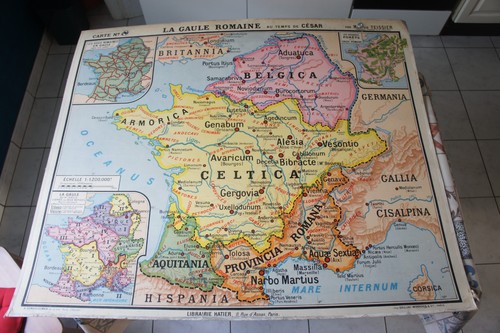 Ancienne carte scolaire - scolaire, hatier