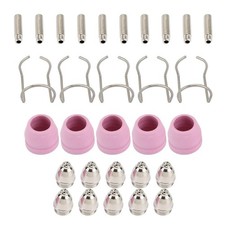 30Pcs AG60 SG55 Plasma Cutter Consommable Torche Électrode Pointe Buse Kit FR