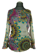 DESIGUAL TOP CHEMISIER TAILLE