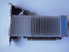 Carte vidéo MSI NVIDIA GeForce 210 PCI Ex x16 1 GO DDR3 VGA DVI HDMI OK WIN 10