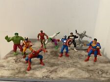 Gros Lot 9 Figurines Marvel Secret Wars Comic Spain Loose Très Bel état Annee 90