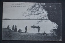 @@@ CPA - 45 - COMBREUX - UN COIN DE L'ETANG - LA PECHE - TBE - @@@