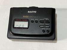 SANYO BassXPander AM/FM Stereo Cassette Player Model MGR-908  K   -   fonctionne