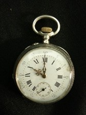 Montre à gousset en argent