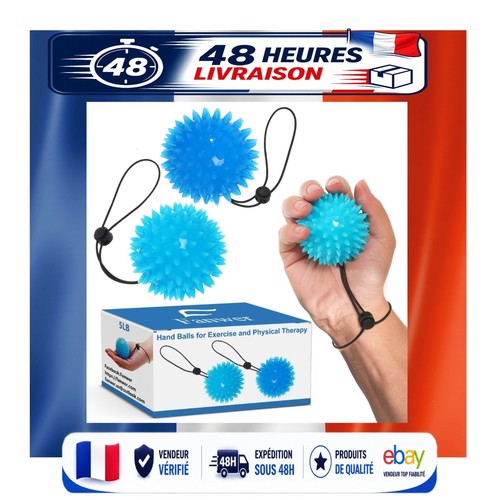 Balles rééducation main