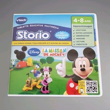 Disney La Maison de Mickey Complet Notice 4-8 Ans - Jeu Storio 2, 3, Max