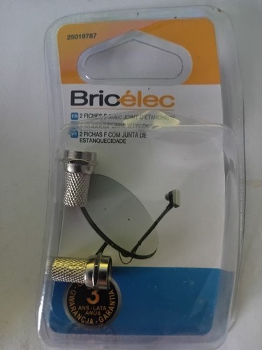 Fiches cable coaxial avec - f,