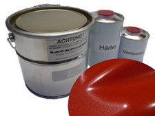 2 Litre Set 2K Bootslack Orange Métallique Yacht Lackpoint Eclat Bateau à Moteur