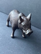 Sculpture bronze animalier XIXème sanglier ? animal fantastique ?