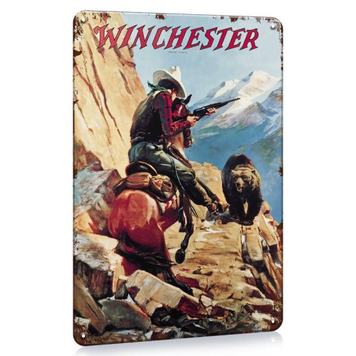 Plaque publicitaire winchester - publicitaire,
