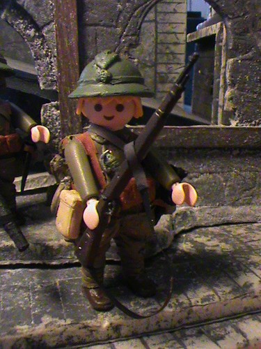 Playmobil custom soldat - custom,