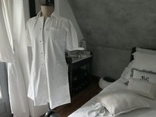 linge ancien Vintage  Blouse De Travail Infirmière Etc…  Epoque Guerre